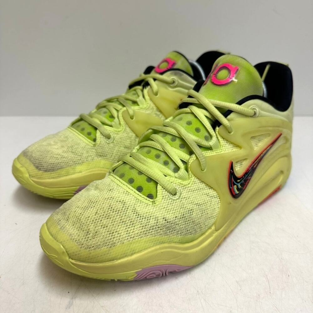 GOOD Nike KD 15 EP Aimbot Light Lemon Twist DM1056 700 Basketball Sneaker 10